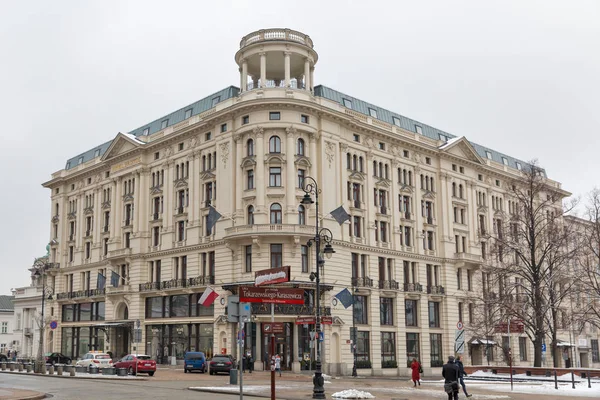 Hotel de luxo Bristol em Varsóvia, Polónia — Fotografia de Stock