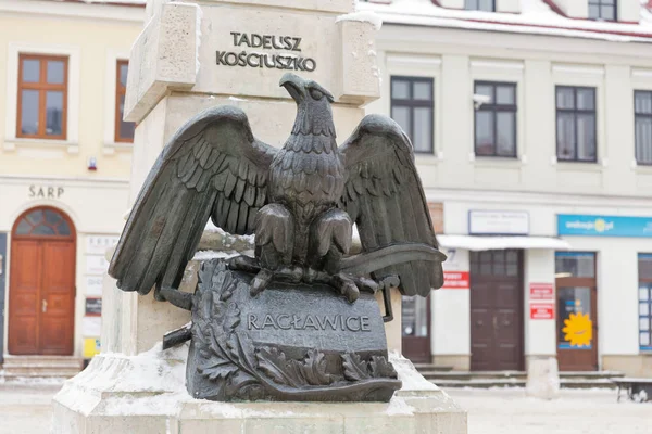 Tadeusz Kosciuszko monument in Rzeszow, Poland. — Stock Photo, Image