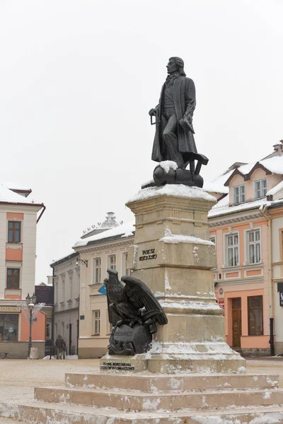 Monument Tadeusz Kosciuszko à Rzeszow, Pologne . — Photo