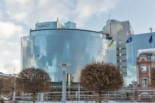 Hyatt Hotel in Kiev, Oekraïne. — Stockfoto