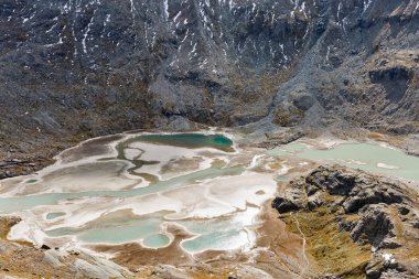 Kaiser Franz Josef glacier. Grossglockner, Austrian Alps.