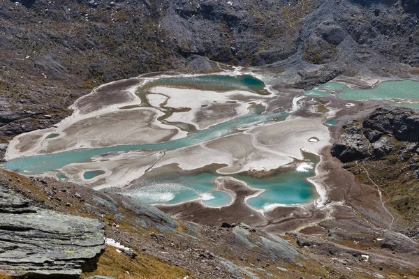 Kaiser Franz Josef glacier. Grossglockner, Austrian Alps. — Stockfoto