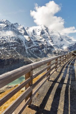 Avusturya 'daki Grossglockner Yüksek Alp Yolu.