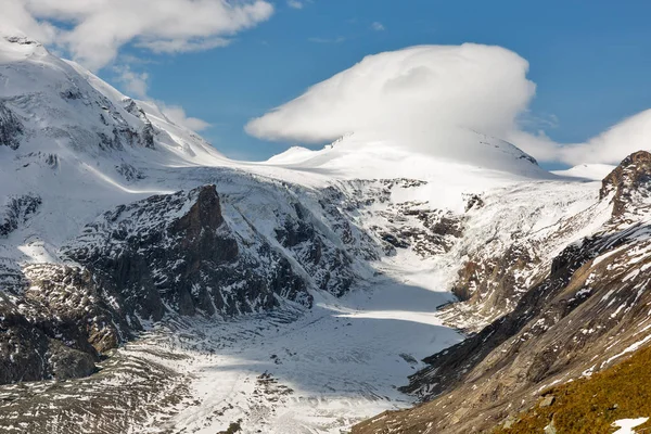 Kaiser Franz Josef glacier. Grossglockner, Austrian Alps. — Stockfoto