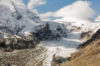 Kaiser Franz Josef glacier. Grossglockner, Austrian Alps.