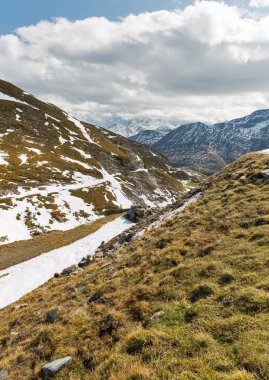 Avusturya 'daki Grossglockner Yüksek Alp Yolu.