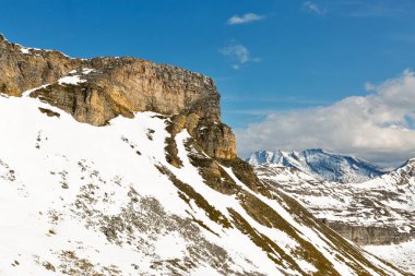Avusturya 'daki Grossglockner Yüksek Alp Yolu.