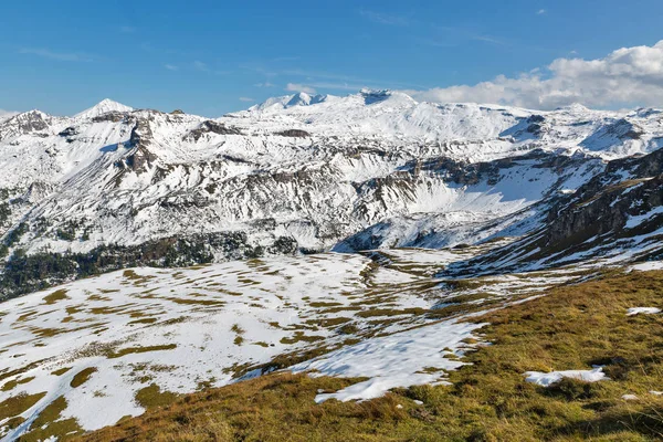 Avusturya 'daki Grossglockner Yüksek Alp Yolu. — Stok fotoğraf