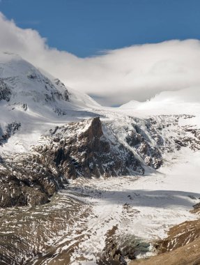 Kaiser Franz Josef glacier. Grossglockner, Austrian Alps.