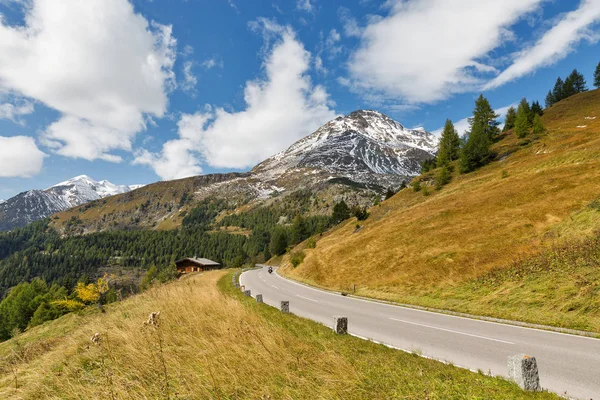 Grossglockner High Alpine Road na Áustria. — Fotografia de Stock