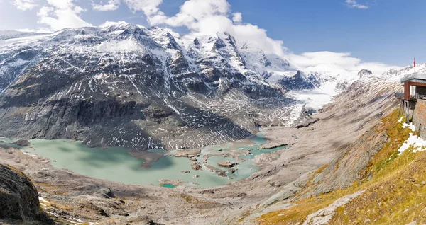 Panorama del ghiacciaio Kaiser Franz Josef. Grossglockner, Alpi austriache . — Foto Stock