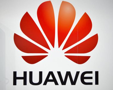 Huawei booth sırasında Cee 2017 Kiev, Ukrayna