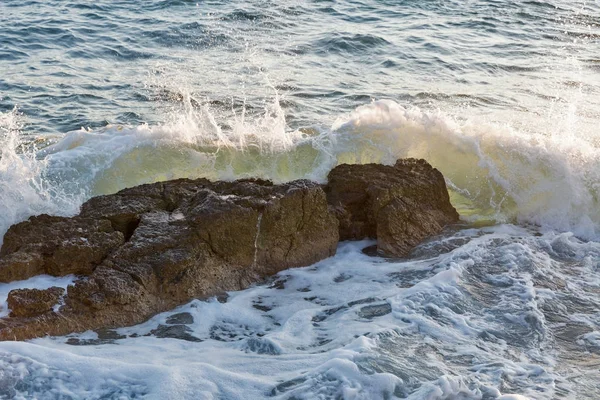 Mar Adriático Tormentoso en Istria, Croacia —  Fotos de Stock