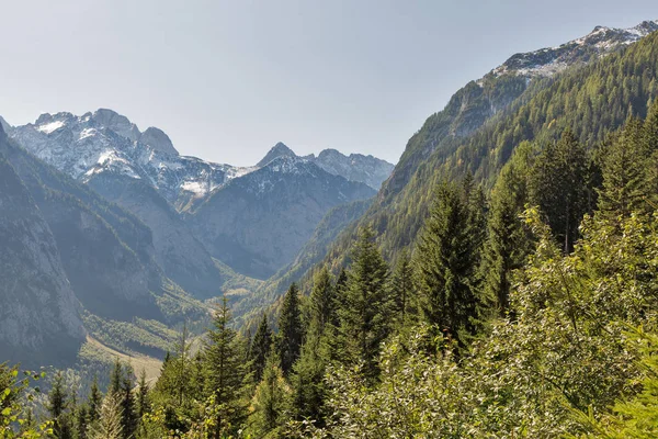 Альпийский пейзаж Западной Каринтии, Австрия . — стоковое фото