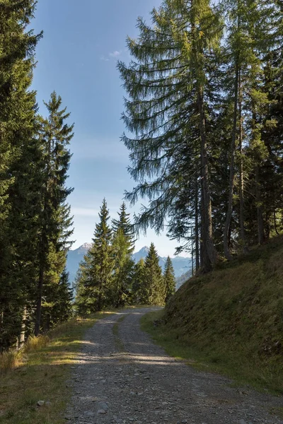 Strada alpina nella Carinzia occidentale, Austria . — Foto Stock