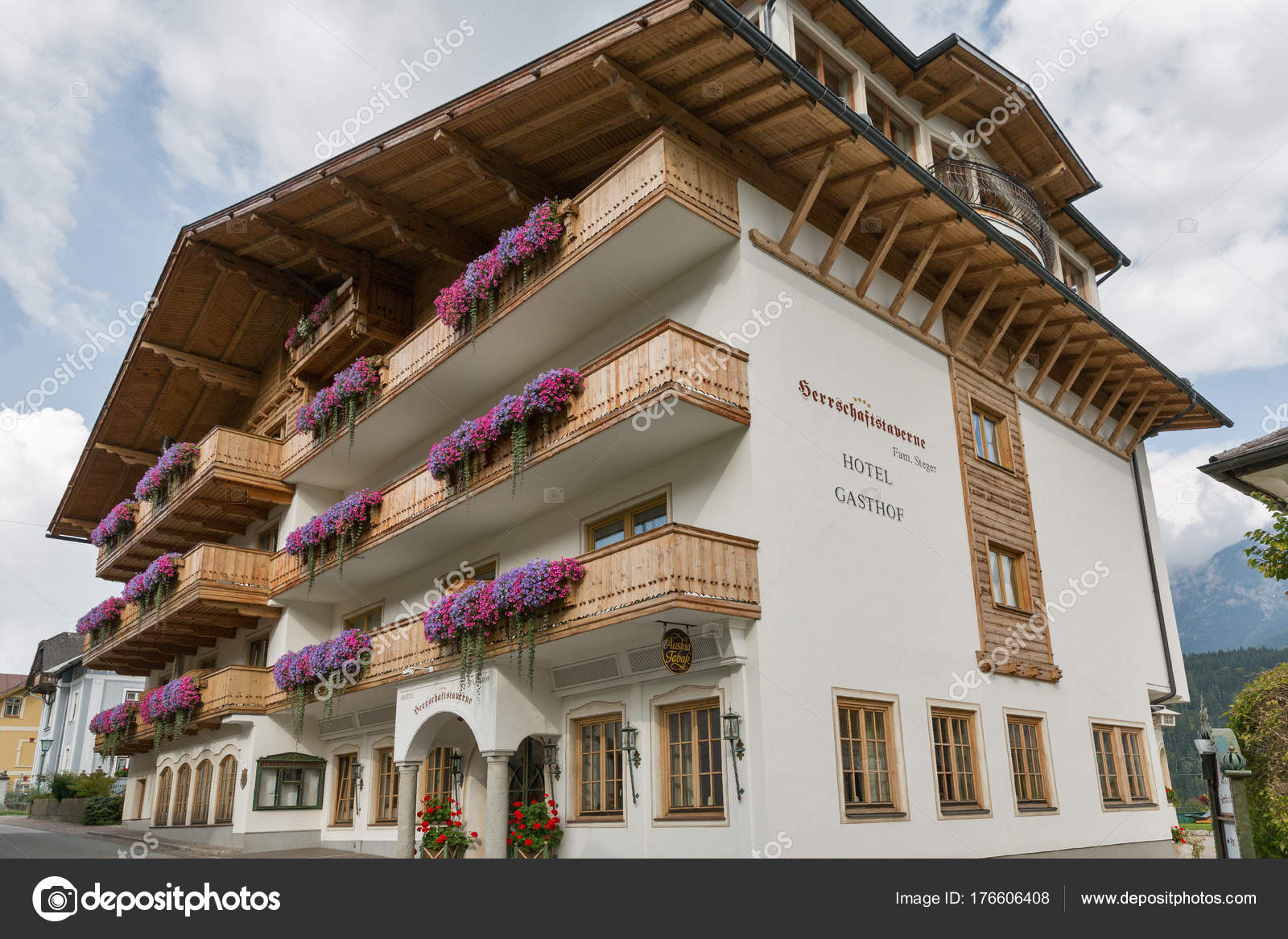 Hotel Herrschaftstaverne In Haus Styria Austria Stock