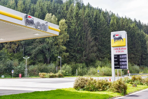 Haus, Styria, Avusturya 'daki ENI benzin istasyonu.