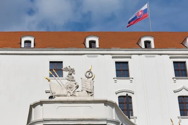 Middeleeuws kasteel in Bratislava, Slowakije. — Stockfoto