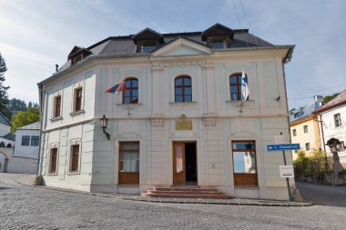 Eski bina Banska Stiavnica, Slovakya.