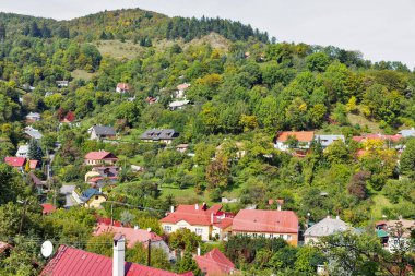 Banska Stiavnica townscape, Slovakya