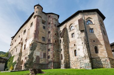 eski ortaçağ kale banska stiavnica, Slovakya.