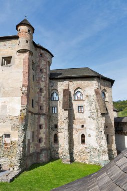 eski ortaçağ kale banska stiavnica, Slovakya.