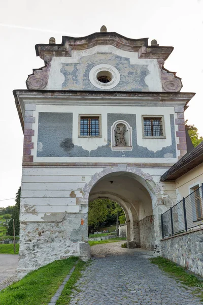 Piarg Gate Banska Stiavnica, Slovakya. — Stok fotoğraf