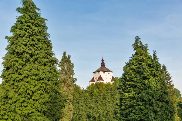 Renesans New Castle w Banská Štiavnica, Slovakia — Zdjęcie stockowe