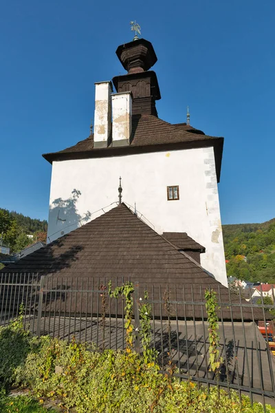 Banska Stiavnica knocking tower in Slovakia. — Stock Photo, Image