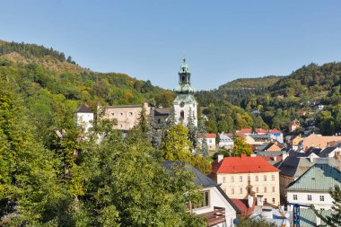 Banska Stiavnica townscape Slovakya.
