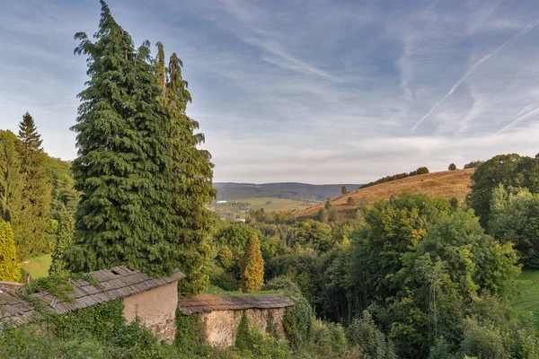 Autumn landscape close to Banska Stiavnica, Slovakia. — Stock Photo, Image