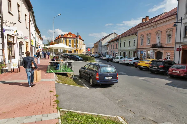 Horna street, Banska Bystrica, Szlovákia. — Stock Fotó