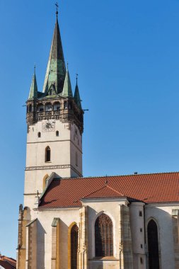 St. Nicolas church, en eski Kilisesi Presov, Slovakya.