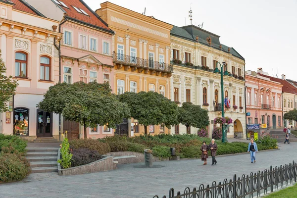 Staré město v Prešově, Slovensko. — Stock fotografie