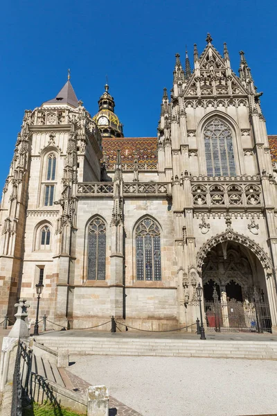 Kathedraal van st. elizabeth in kosice, Slowakije. — Stockfoto