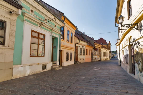 Vratna street in Kosice centro storico, Slovacchia . — Foto Stock