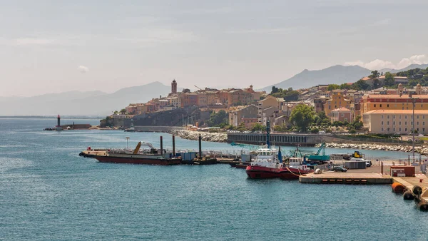 มุมมองของ Bastia, เกาะคอร์ซิกา, ฝรั่งเศส . — ภาพถ่ายสต็อก