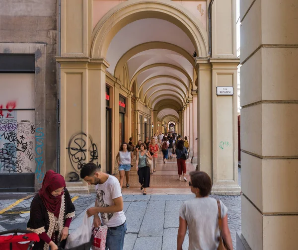 Indipendenza utca, Bologna, Olaszország. — Stock Fotó