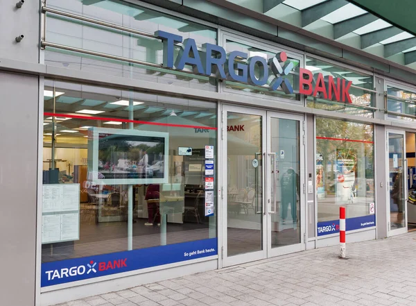 Berlin, Almanya 'daki Targo Bankası. — Stok fotoğraf