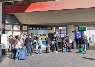 Berlin, Almanya 'daki Tegel Havaalanı.