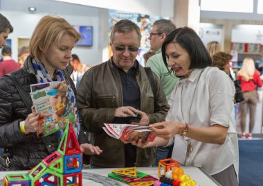 Ukrayna, Kyiv 'de Cee 2019' da oyuncaklar standı..