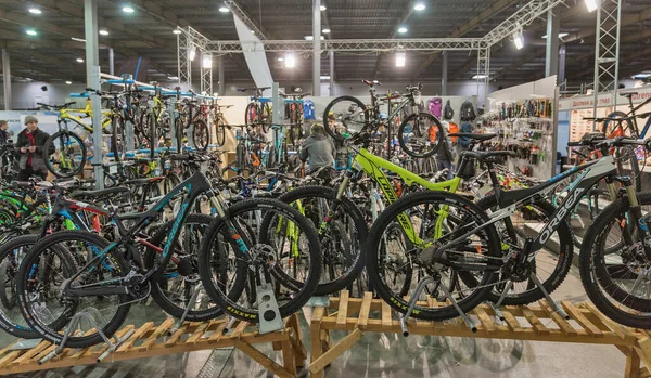 Kyiv Ukrajina February 2016 Lapierre Swiss Bicycle Manufacturer Baoth International — Stock fotografie
