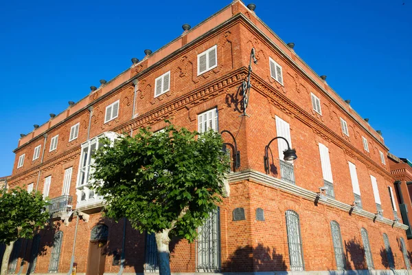 Byggnad av Biblioteket Benavente Stockfoto