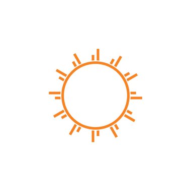 Güneş ışınları sanat geometrik girdap logo vektörü