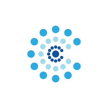 c harfi matris modern logo vektörü