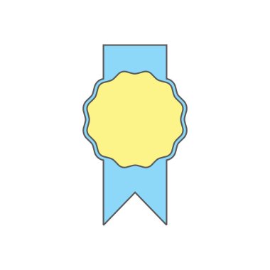 en iyi kalite kurdele dekorasyon sembolü vektörü