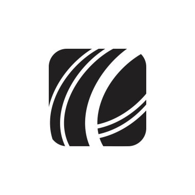 kare hızlı hareket dilimi logo vektörü