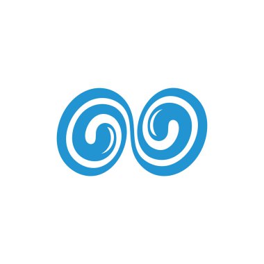 tatlı sıvı kıvrımlı renkli logo vektörü