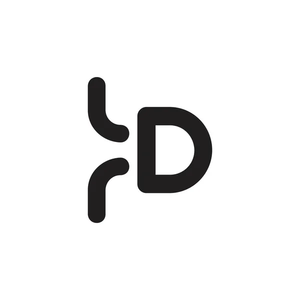 字母d子弹设计符号向量 — 图库矢量图片