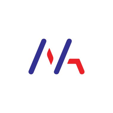 basit geometrik çizgi Logo vektör